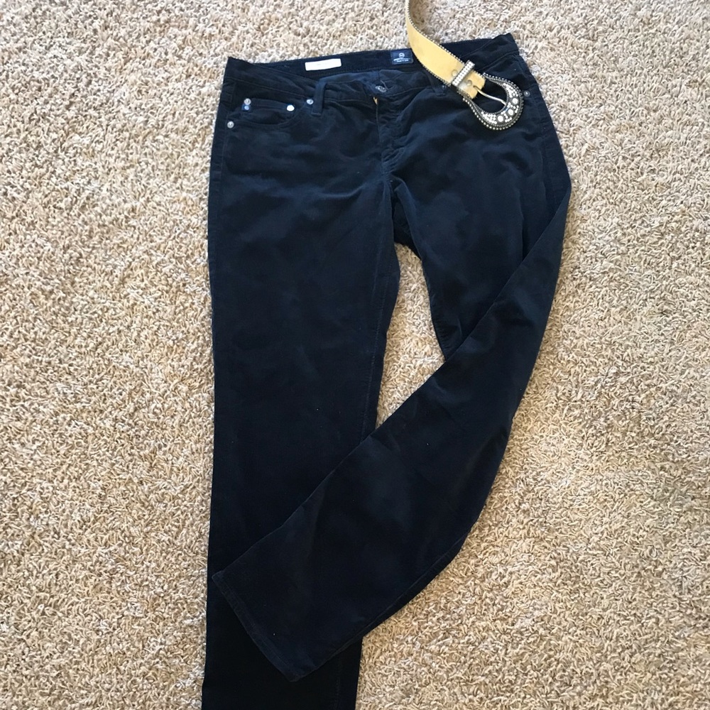 Adriano Goldschmied Black Corduroy pants sz 32